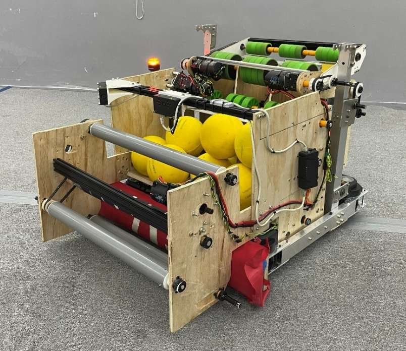 The Alpha Bot during field testing
