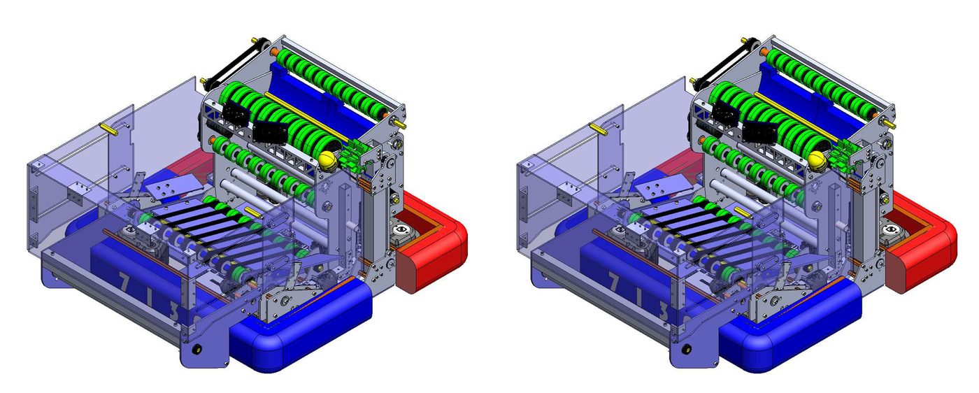 Final Bot CAD renders