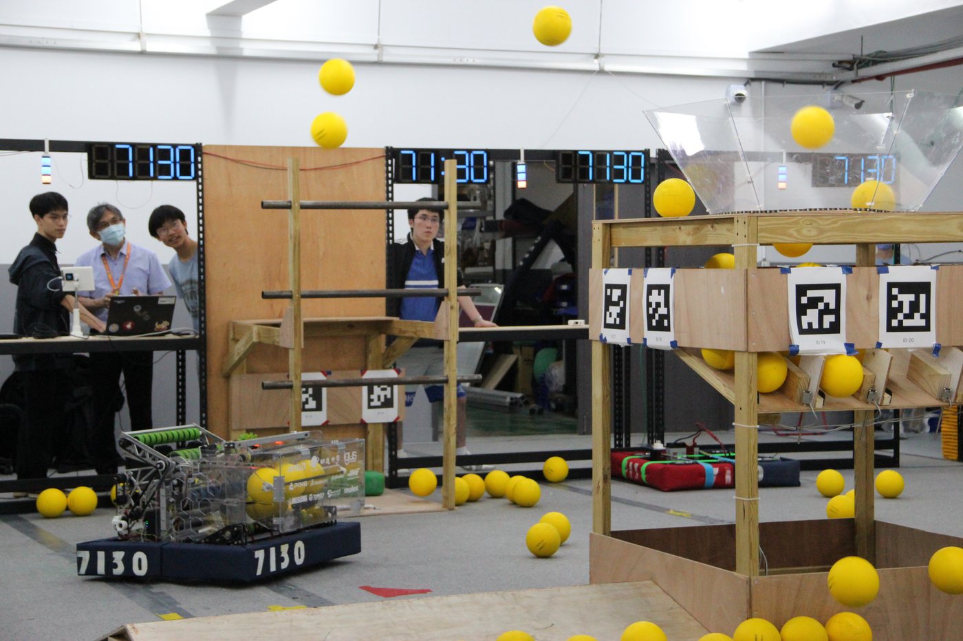 Side view of the 2026 robot